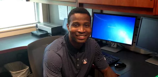 Dee Brown at Bielfeldt Office July 2015