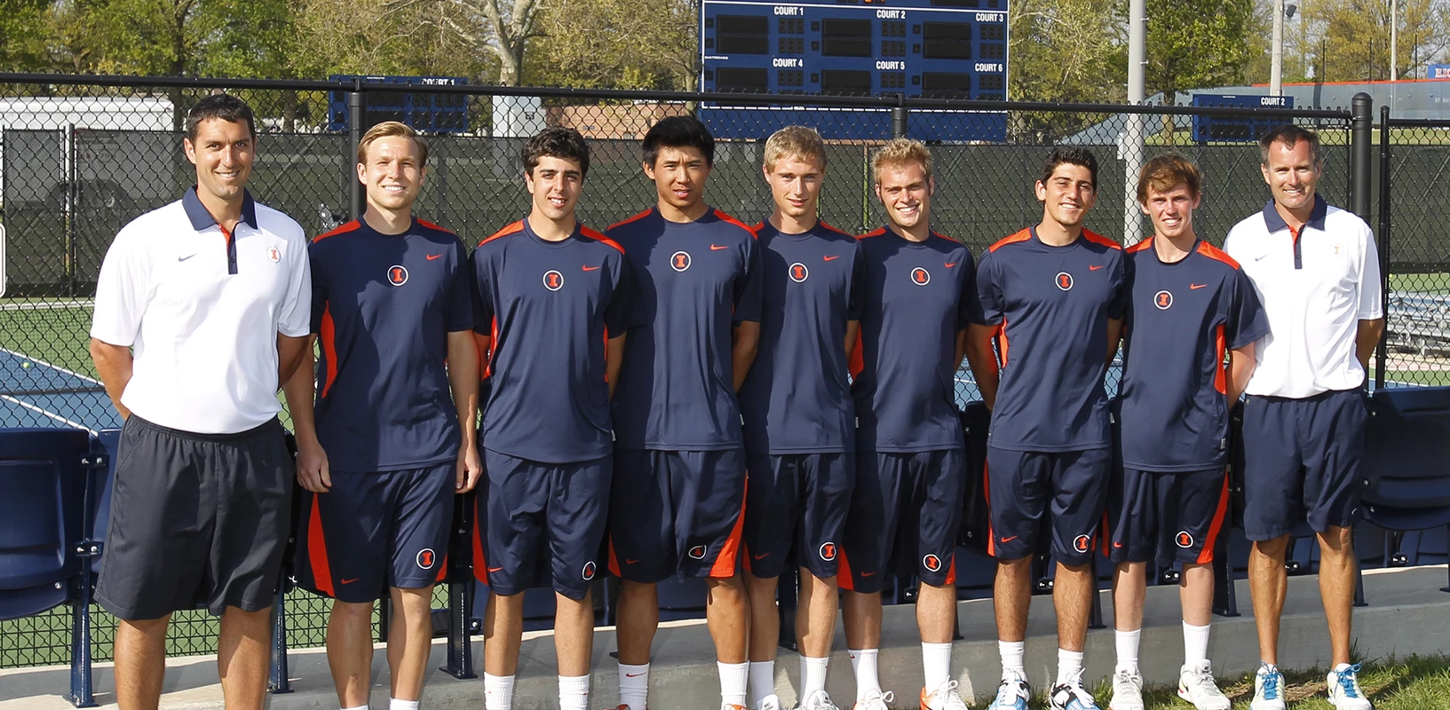 2011-12 Illinois Men's Tennis Team