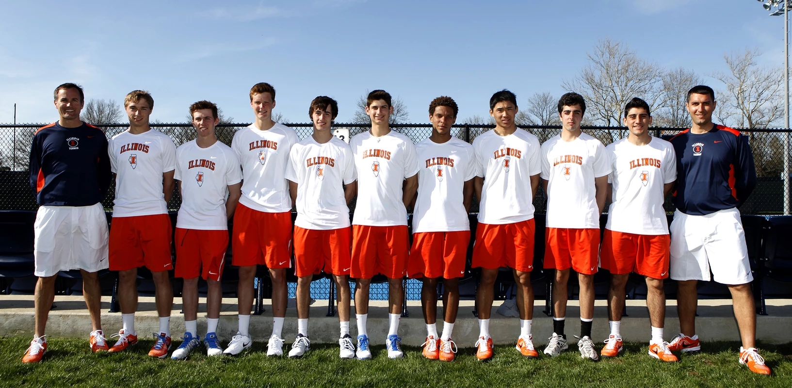 2012-13 Illinois Men's Tennis Team