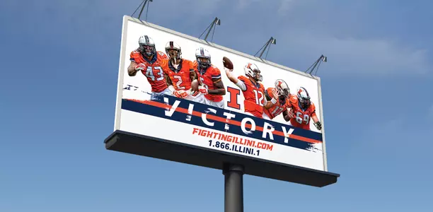 Illinois Football Billboard 2015 - Victory