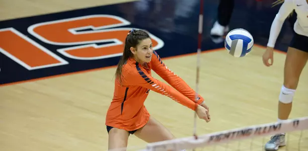 Allison Palmer - Illinois Volleyball Scrimmage 2015