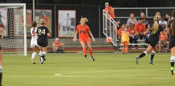 Claire Wheatley - Illinois Soccer vs. Oakland 2015