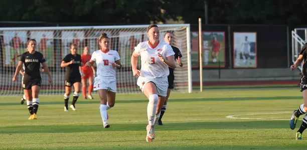 Jannelle Flaws - Illinois Soccer vs. Oakland 2015