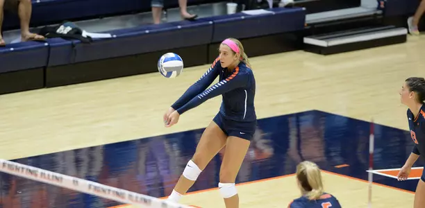 Jocelynn Birks - Illinois Volleyball Scrimmage 2015