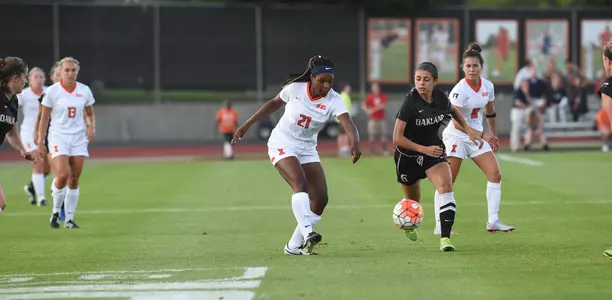Patricia George - Illinois Soccer vs. Oakland 2015