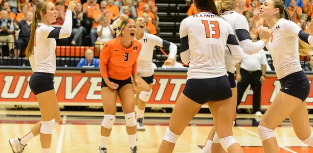 Team celebration, Brandi Donnelly, Louisville