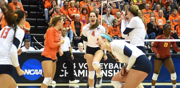 Illinois Volleyball Celebration - 2014