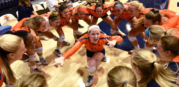 McKenna Kelsay Illinois Volleyball vs. Miami Ohio - 2015