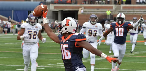 Marchie Murdock - IlliniFootball vs. WIU - 2015