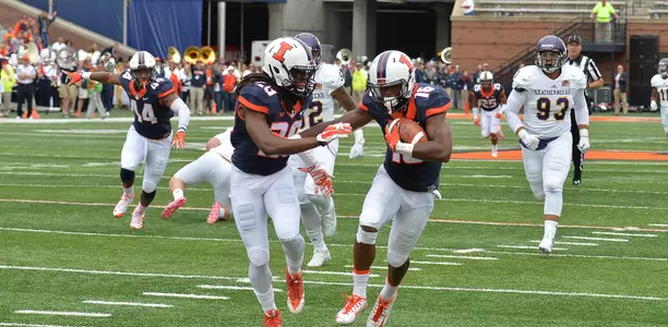 Marchie Murdock - Illinois Football vs. Western Illinois - 2015