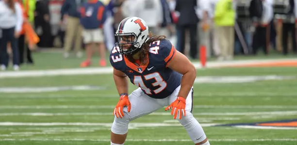 Mason Monheim - Illinois vs. Western Illinois - 2015