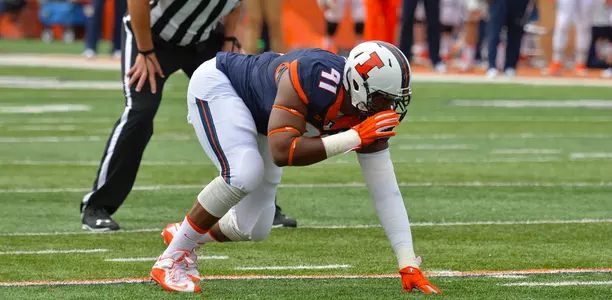 Dawuane Smoot - Illinois vs. WIU - 2015