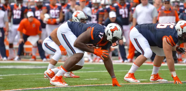 Jihad Ward - Illinois vs. WIU - 2015