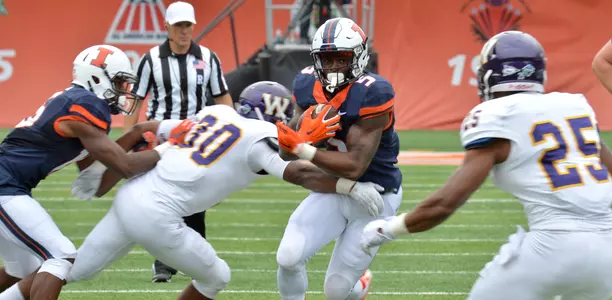 Ke'Shawn Vaughn - Illinois vs. WIU - 2015