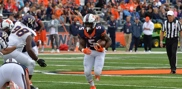 Ke'Shawn Vaughn - Illinois vs. WIU - 2015