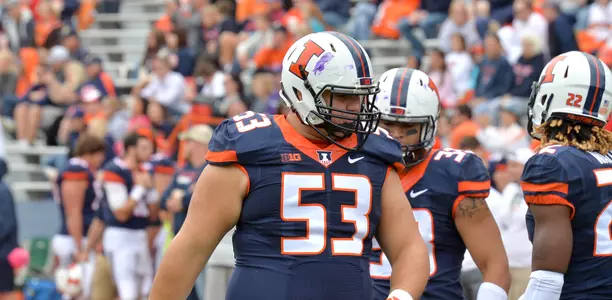 Nick Allegretti - Illinois vs. WIU - 2015