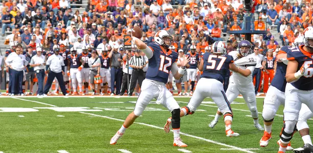 Wes Lunt - Illinois vs. WIU - 2015