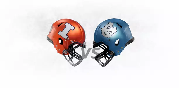 Game 3 Illinois at UNC Helmet Graphic