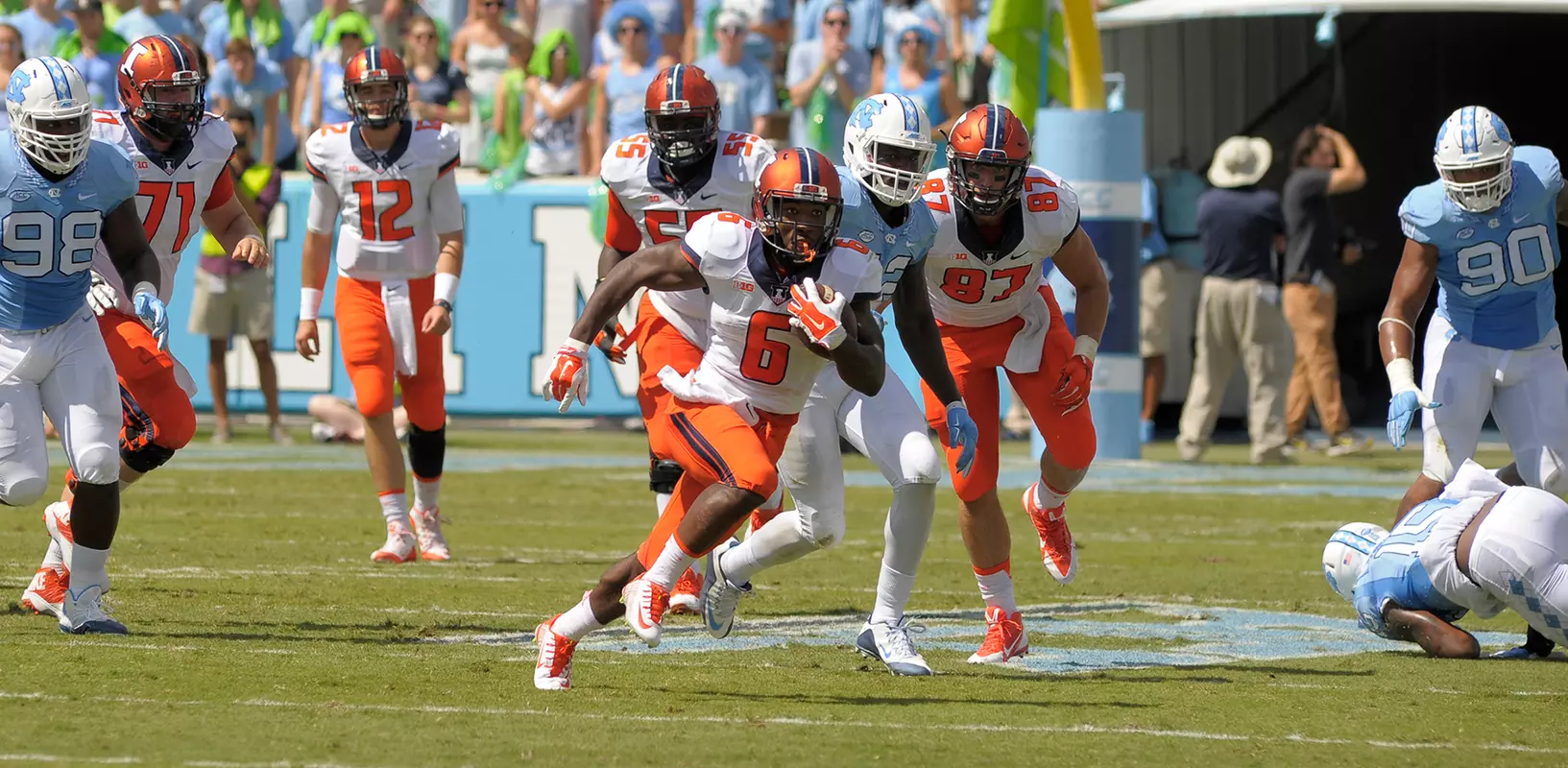 Josh Ferguson - Illinois at North Carolina - 2015