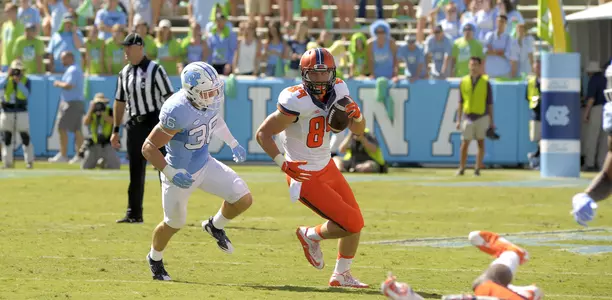 Andrew Davis - Illinois Football vs. North Carolina - 2015