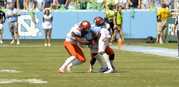 Eric Finney - Illinois Football vs. North Carolina - 2015