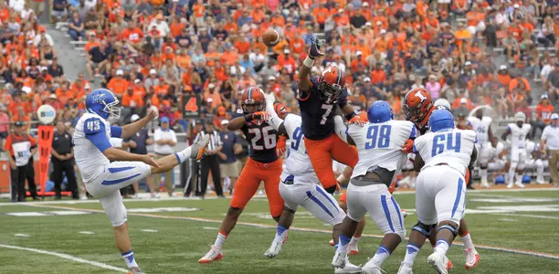 Caleb Day Punt Bock vs. Middle Tennessee 9/26/15