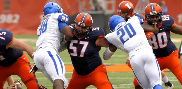 Austin Schmidt - Illinois vs. MTSU - 2015