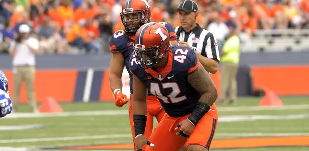Joe Fotu - Illinois vs. MTSU - 2015