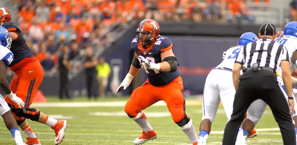 Ted Karras - Illinois vs. MTSU - 2015