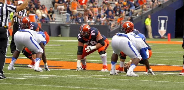 Ted Karras - Illinois vs. MTSU - 2015