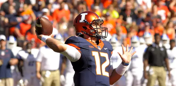 Wes Lunt - Illinois vs. MTSU - 2015