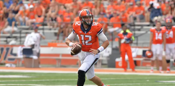 Wes Lunt - Illinois Football vs. Kent State - 2015