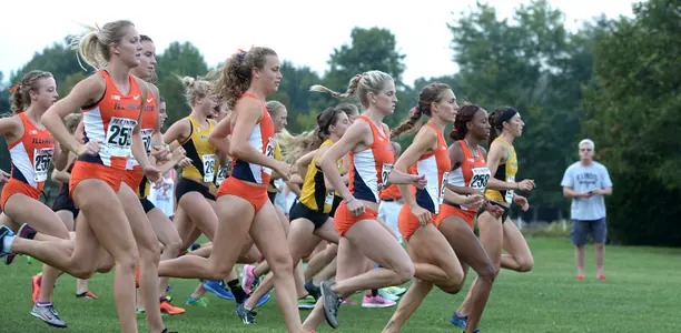 Women's Cross Country Team - Illini Challenge - 2015