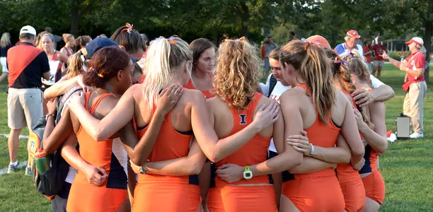 Women's Cross Country Team - Illini Challenge - 2015