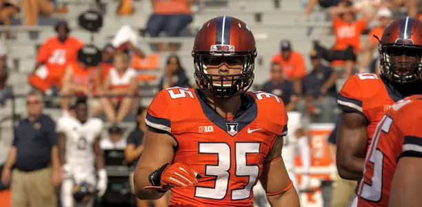 Sean White - Illinois Football vs. Kent State - 2015