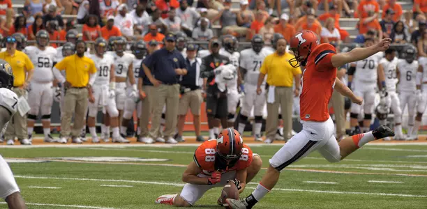 Taylor Zalewski - Illinois Football vs. Kent State - 2015