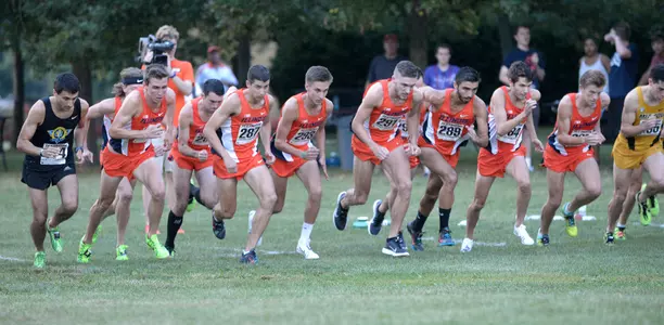 Men's Cross Country Team - Illini Challenge - 2015