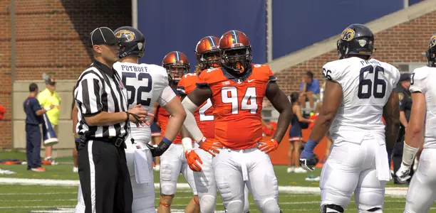 Tito Odenigbo - Illinois Football vs. Kent State - 2015