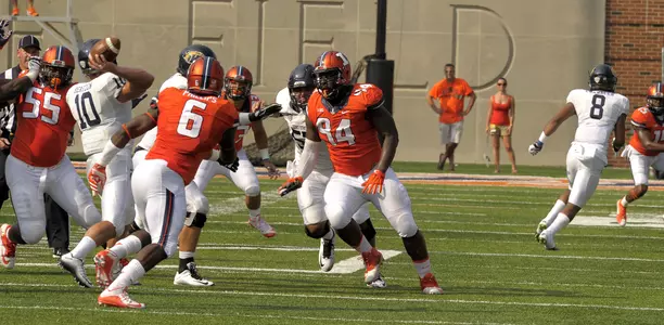 Tito Odenigbo - Illinois Football vs. Kent State - 2015