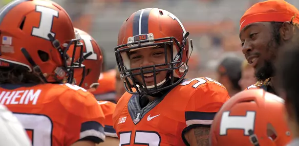 TJ Neal - Illinois Football vs. Kent State - 2015