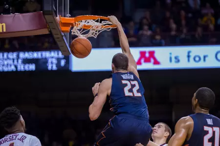 NCAA Basketball: Illinois at Minnesota - Maverick Morgan