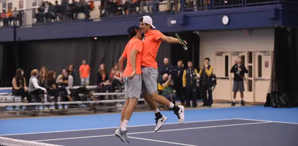 Alex Jesse & Jared Hiltzik Doubles vs. Northwestern