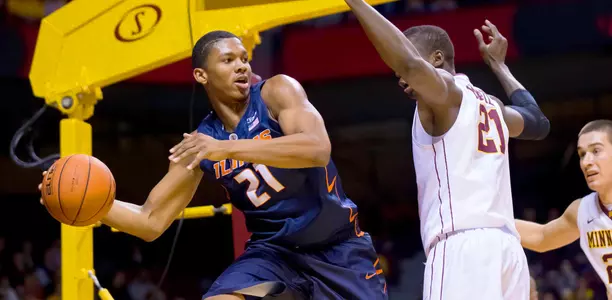 Malcolm Hill at Minnesota on Jan. 23, 2016