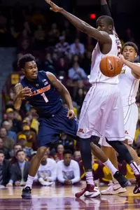 NCAA Basketball: Illinois at Minnesota - Jaylon Tate