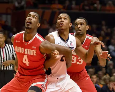 NCAA Basketball: Ohio State at Illinois - Malcolm Hill