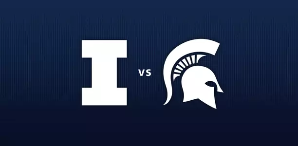 IlliniMBB Game Graphic at Michigan State