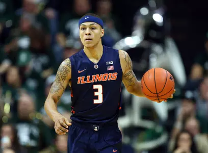 NCAA Basketball: Illinois at Michigan State - Khalid Lewis