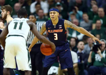 NCAA Basketball: Illinois at Michigan State - Khalid Lewis
