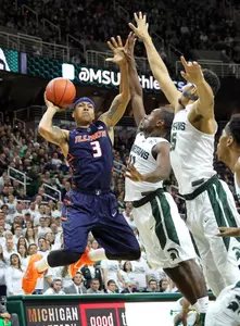 NCAA Basketball: Illinois at Michigan State