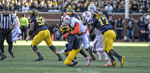 Carroll Phillips - Illinois vs. Michigan - October 22, 2016